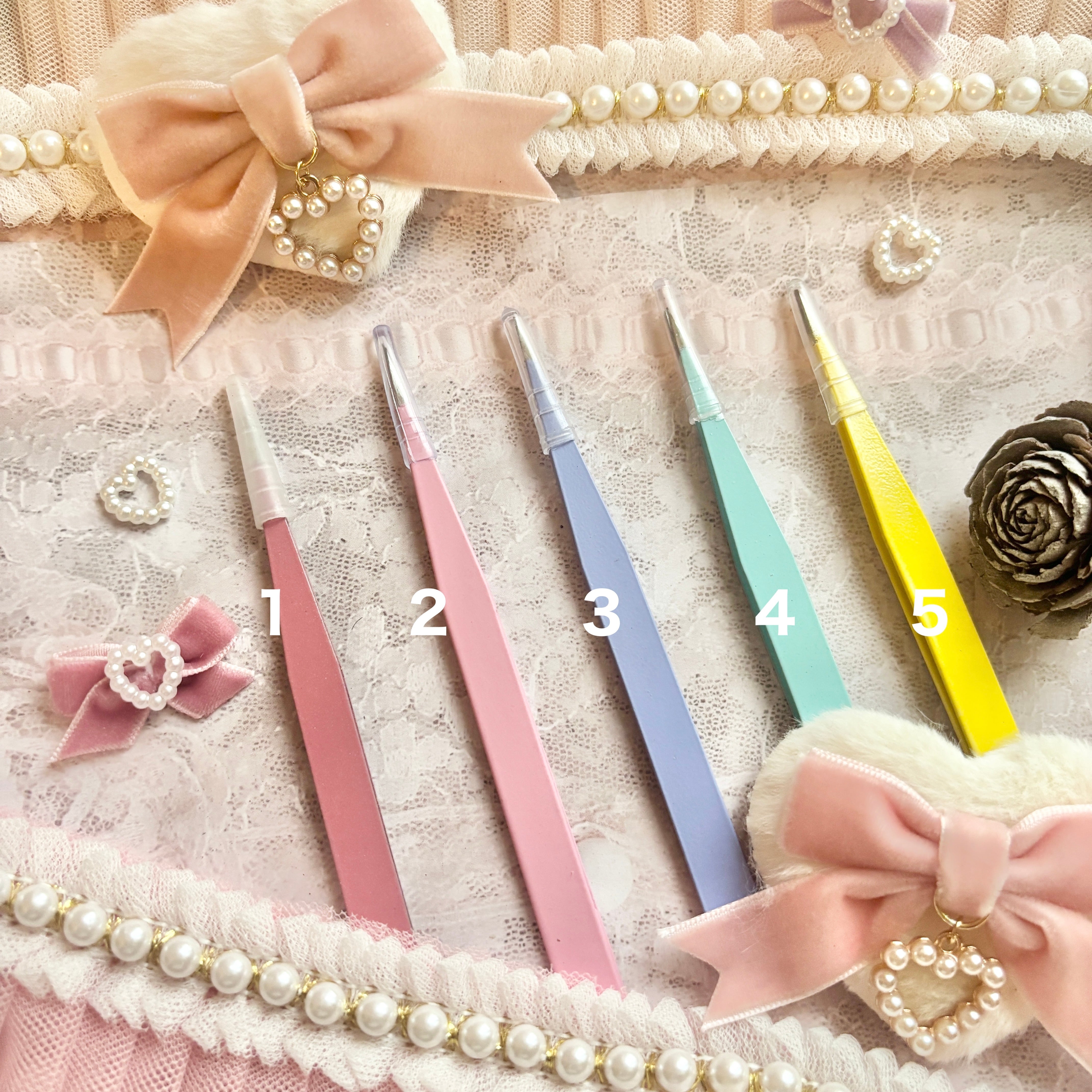 ハーフデコ】DECO Tweezer by Mari Original（ピンセット） | Mari