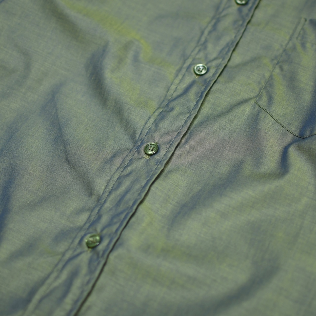 khaki iridescence dress shirt