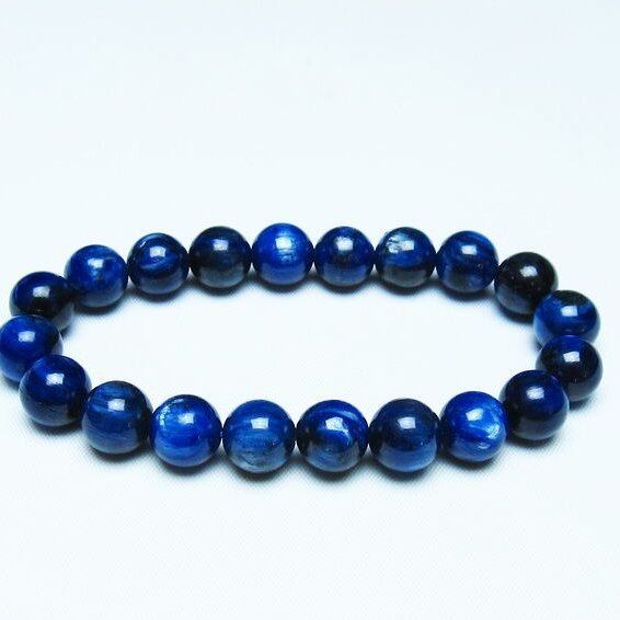 カイヤナイト ブレスレット 10mm 一点物 メール便可 [M便 1/10] 111-48038