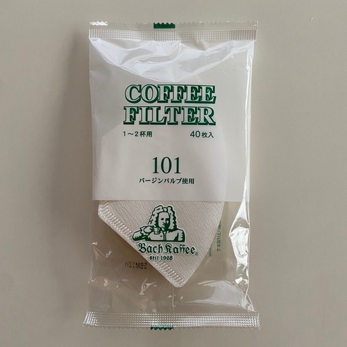 コーヒーろ紙１０１（バッハ式１〜２人用/４０枚）