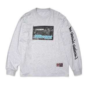 SUBWARE : TRAINYARD L/S TEE  C/# GREY SIZE L