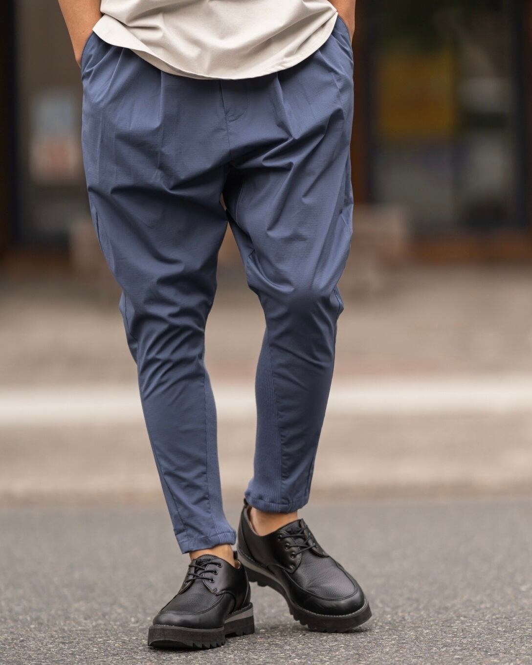 Amuy trysbay Ripstop Rib Design Pants