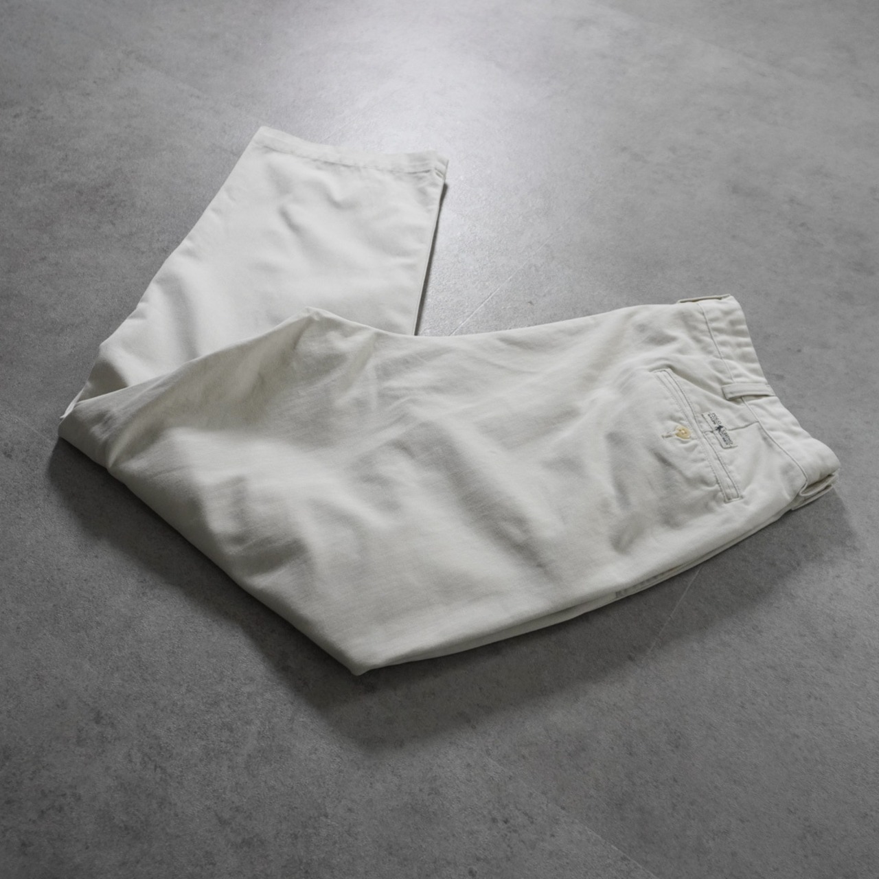 Polo by Ralph Lauren POLO CHINO "ANDREW" light beige W34.5L29相当 古着 - 1