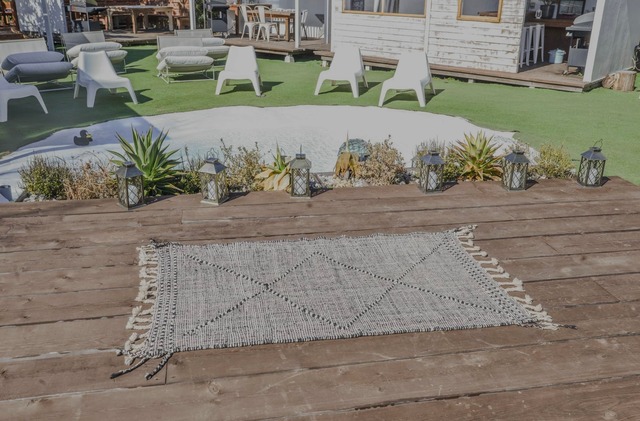 ベニワレン　モロッコラグ