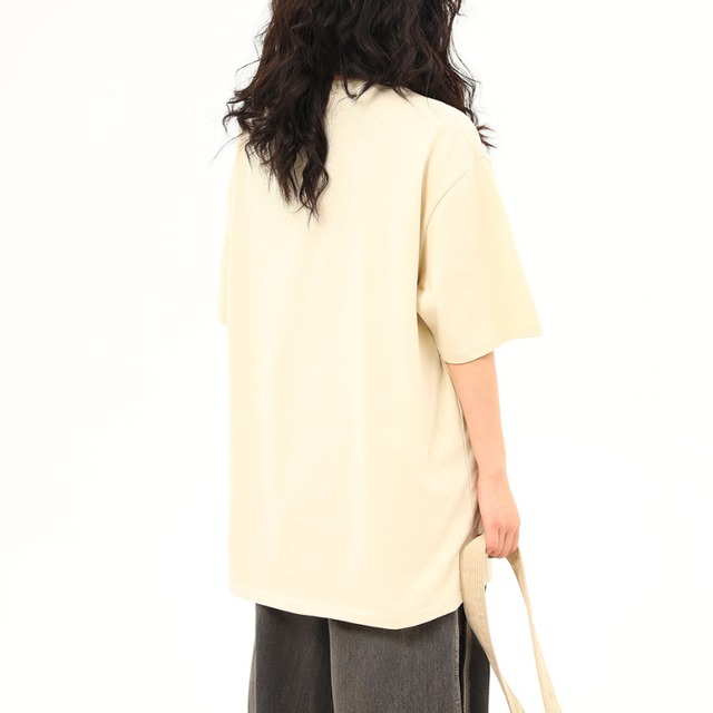 logo gradient print short-sleeve tee　ロゴグラデーションプリント半袖ティー　J2037