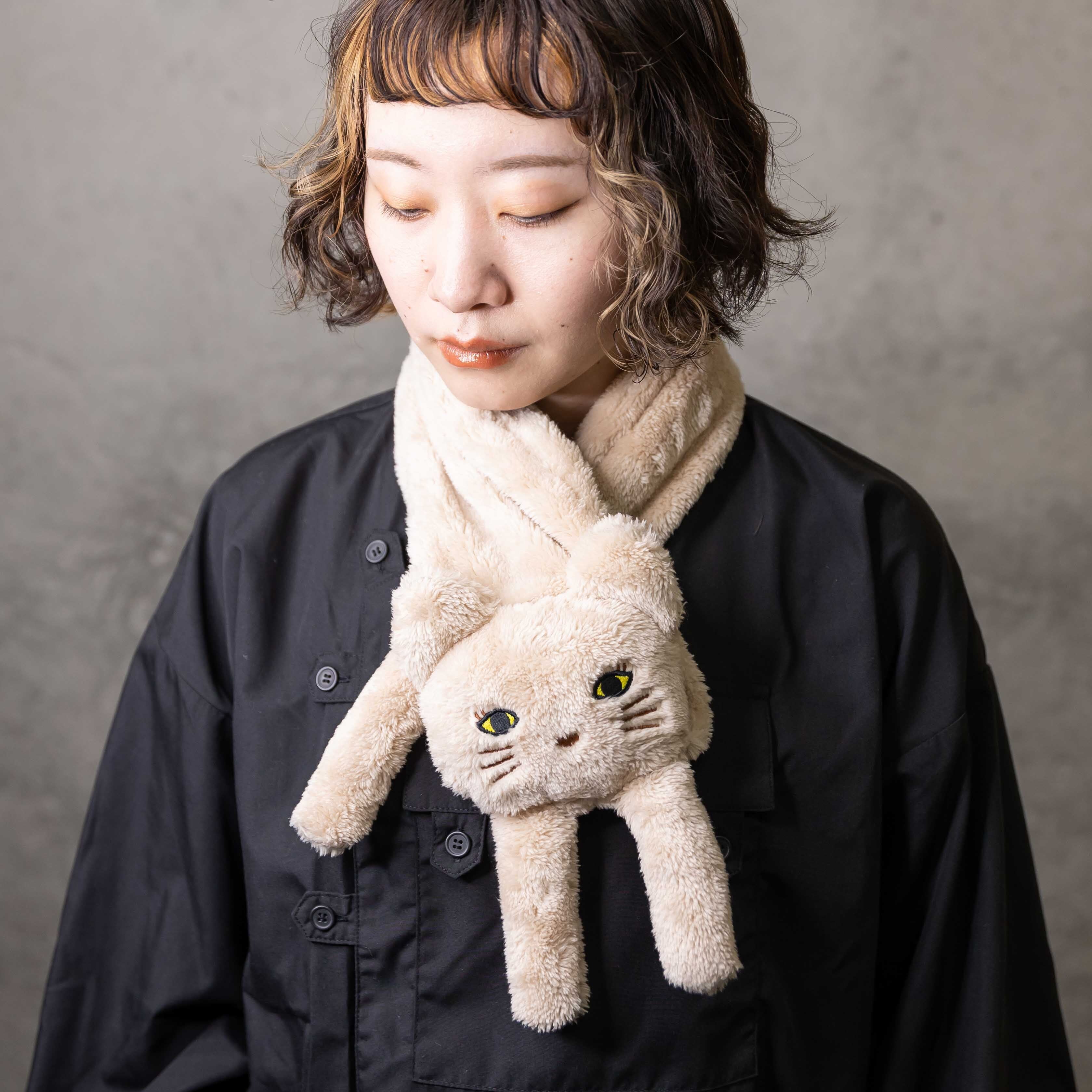 ネコちゃんマフラー | オンラインShop無（帽子の通販）