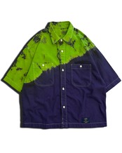 【数量限定販売】タイダイ半袖ワークシャツ　ゴブリン