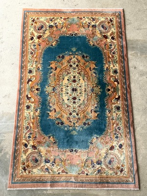 【送料込み】デッドストック　未使用品　トルコ     カイセリ絨毯　126×212　TRB4355