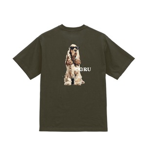 イングリッシュ・コッカー・スパニエル　バックデザインTシャツ