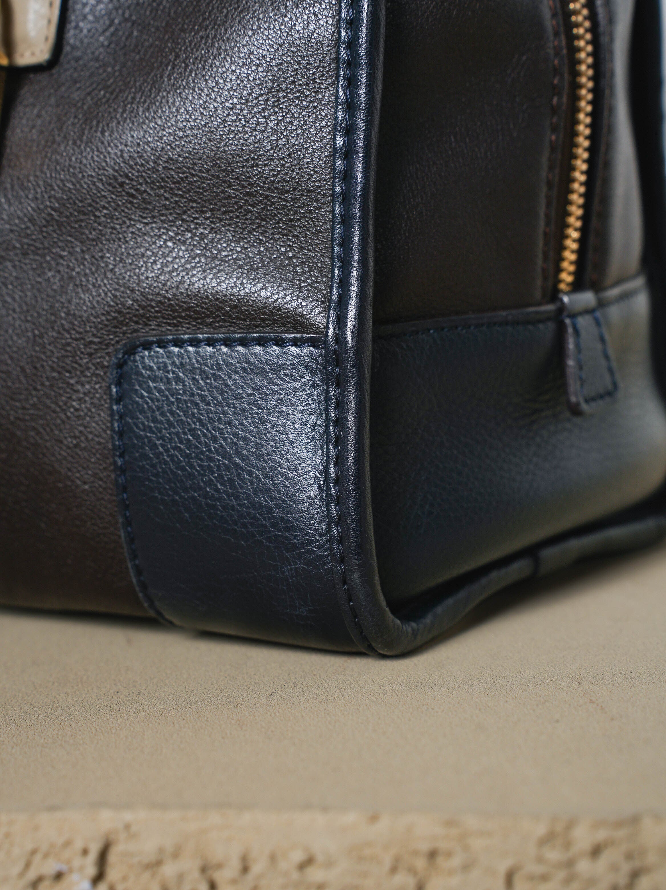 LOEWE ロエベ アマソナW28 バイカラー ハンドバッグ | Raum Vintage