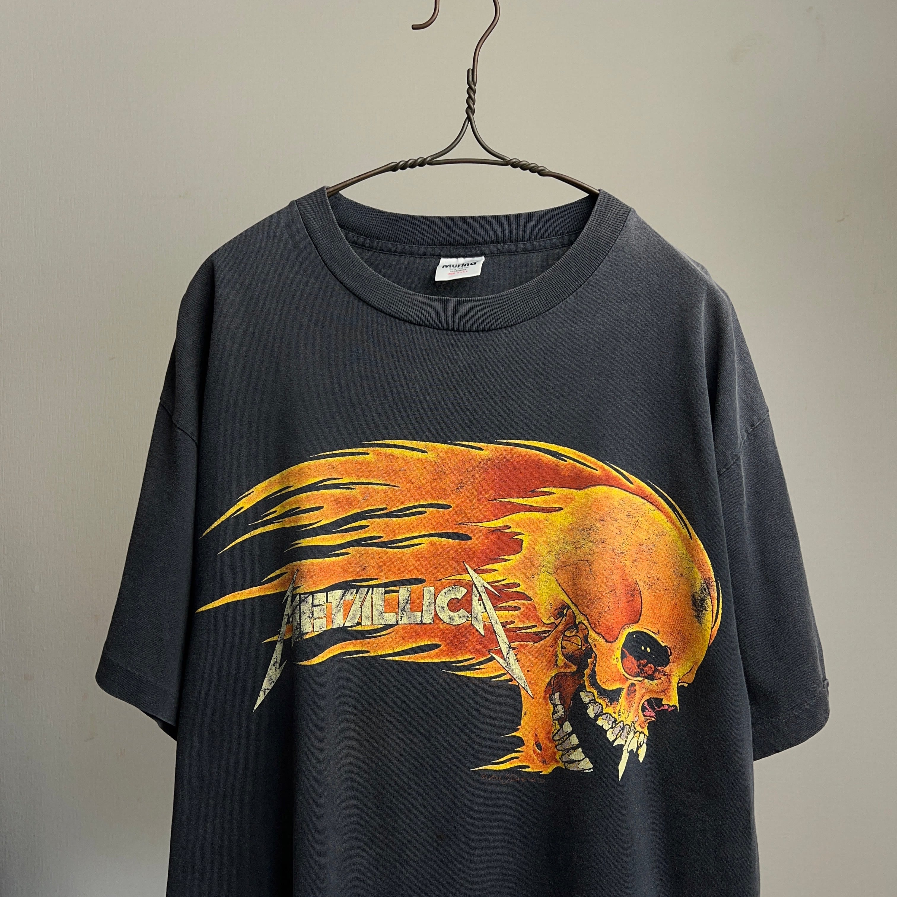 90’s giant metallica pushead Tシャツ