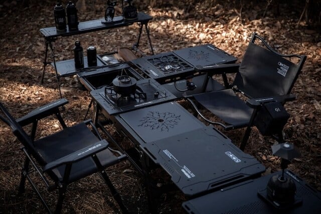 ON-U LIFE Sliding Half IGT Camping Table ハーフスライド ON-U LIFE Sliding Half IGT Camping Table ハーフスライド