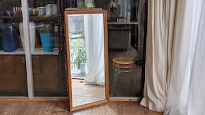 Najico ナジコ ナラ無垢材 Oak Wall Mirror Vintage　送料込