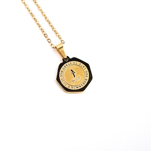 316L Coin Necklace Gold