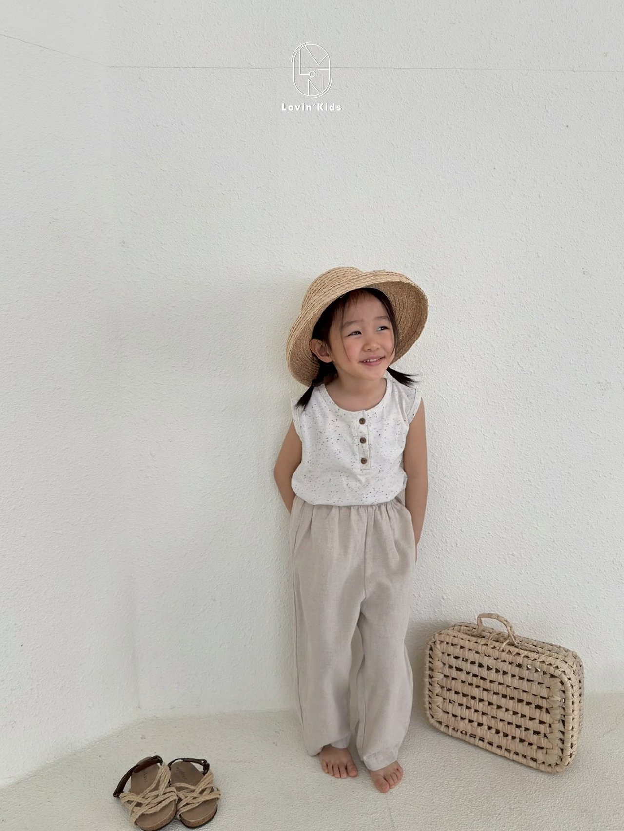 [Lovin' Kids] Mallangnef Sleeveless / [러빈] 말랑네프나시