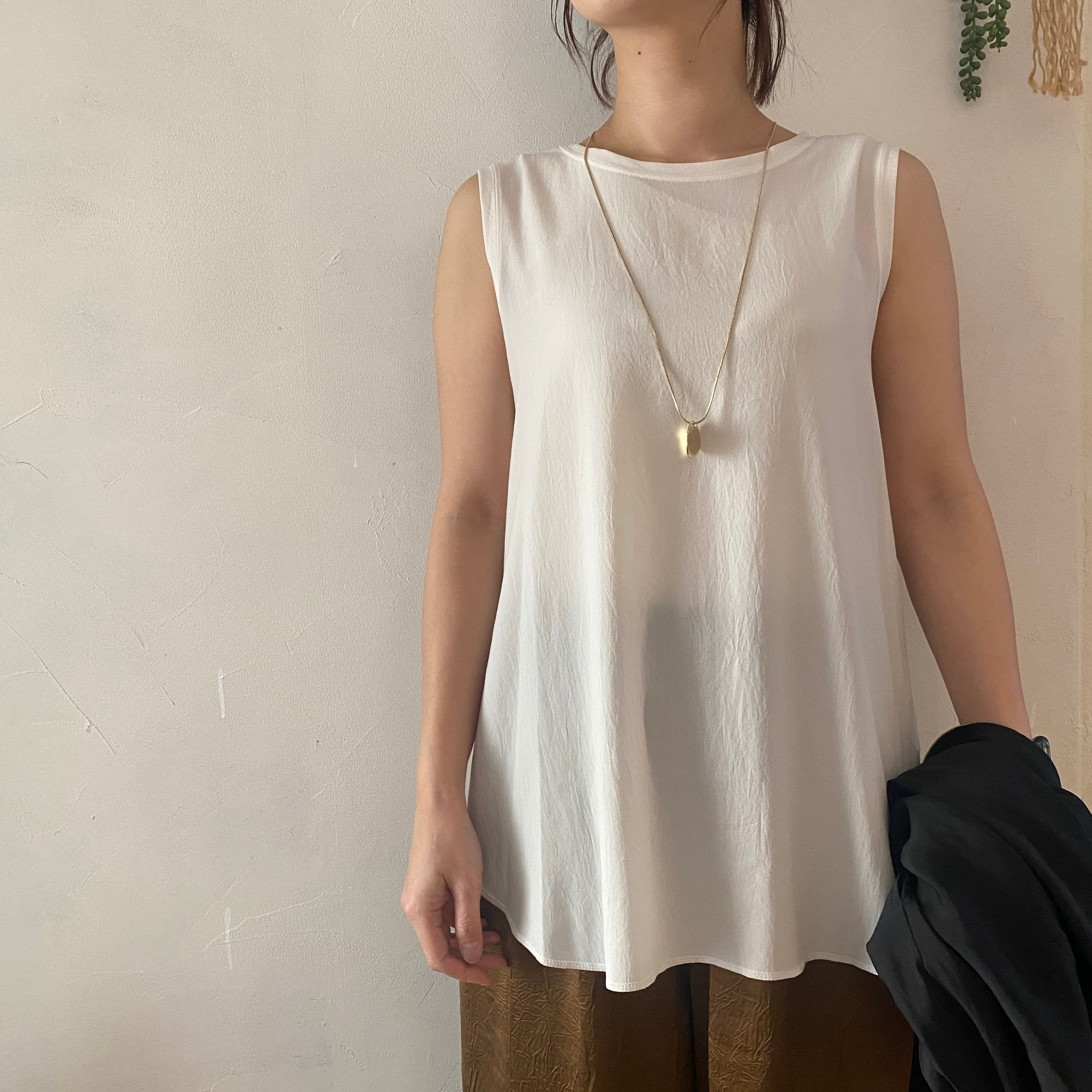 新色追加【dolly-sean/ヤマトドレス】ジョーゼットラウンドヘムタンクトップ　M8522