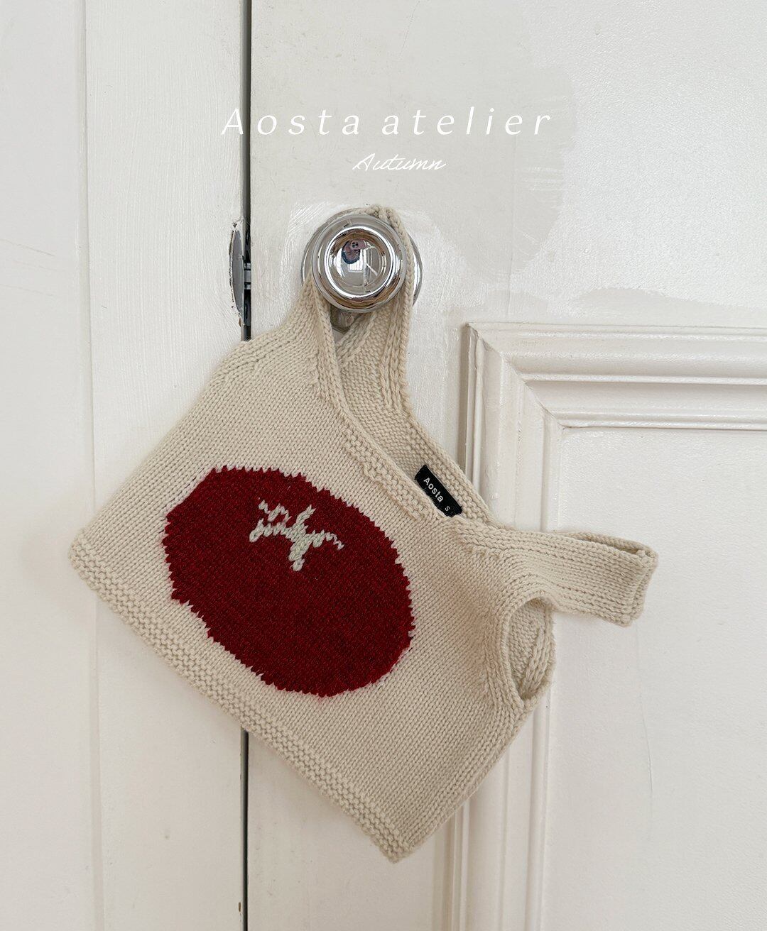 残り1点 即納⌇100-110cm ニット トマト ベスト