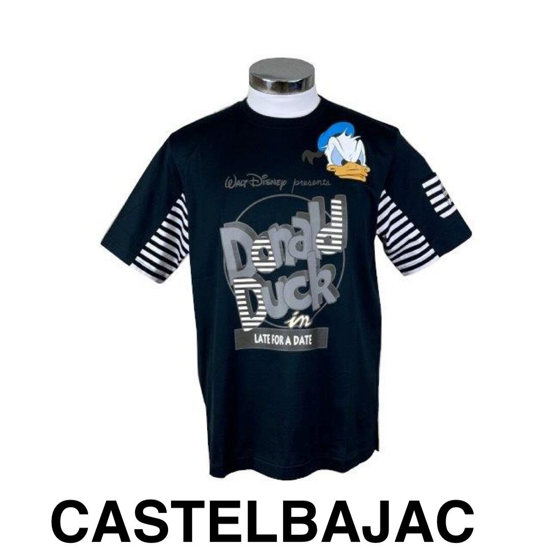 カステルバジャック CASTELBAJAC 半袖Tシャツ 7213272102-4 クロ ...