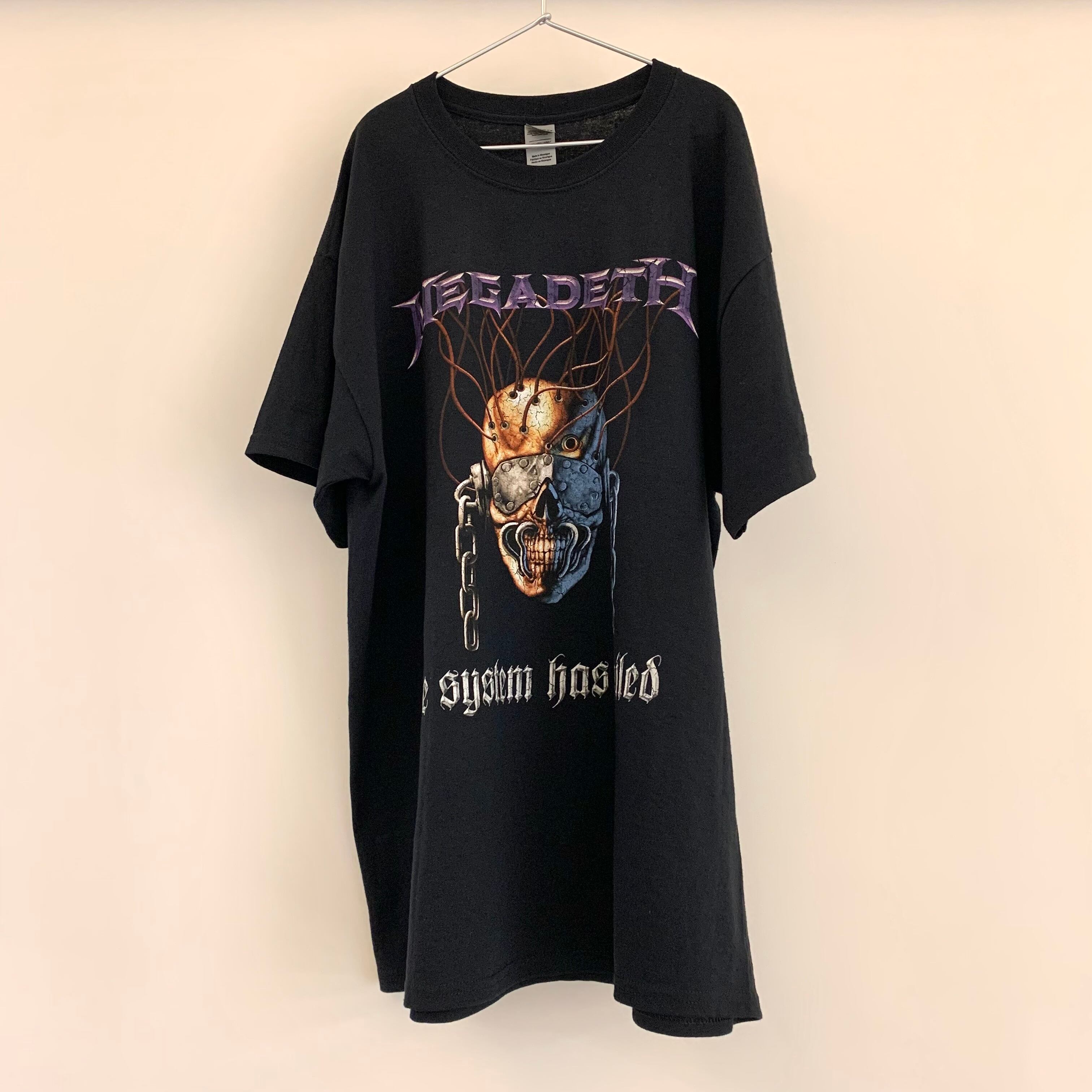 【 vintage 古着 】〰︎ MEGADETH メガデス 〰︎ バンド Tシャツ ₍ᵔ· ̫·ᵔ₎