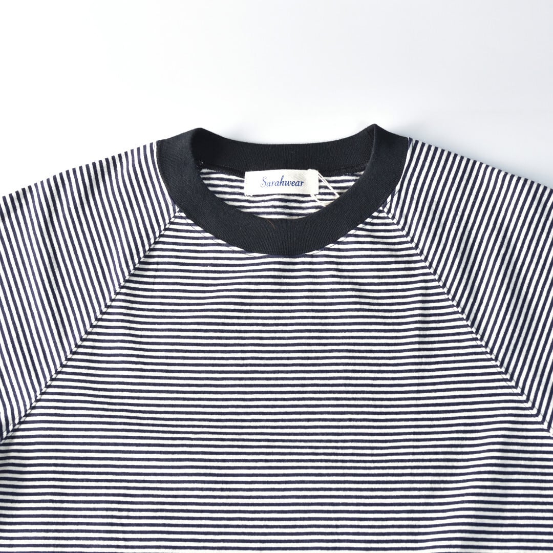 Sarahwear サラウエア ボーダーラグランTシャツ【Cecil】送料無料