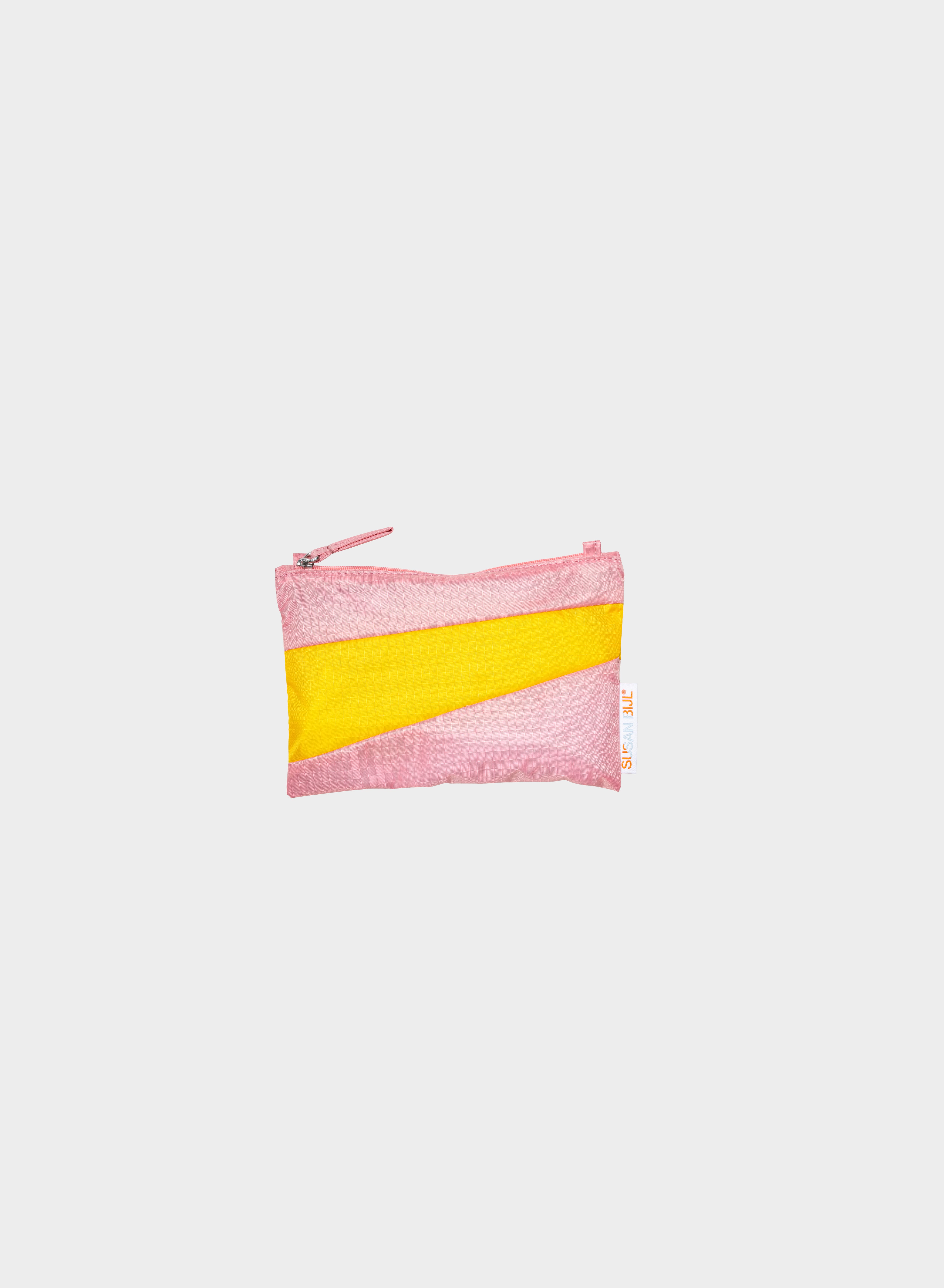 バッグ SUSAN BIJL District Special Color SUSAN BIJL ショッピングバッグ (S) TV Yellow & Fluo Pink | Kiki Coffee