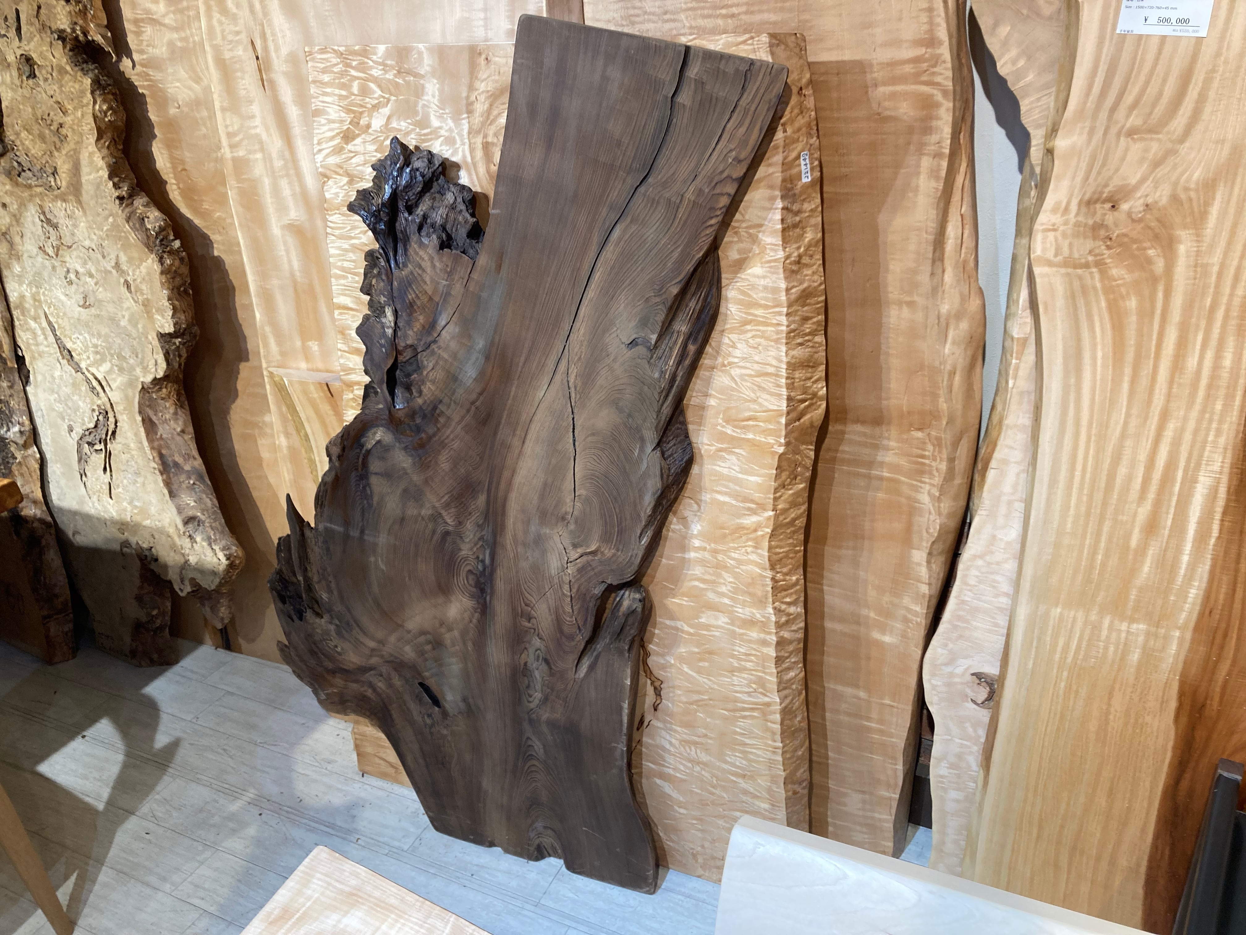 神代杉_1300x550x53_浅草本店_オーダー用原板 221722 | 千年家具 - 一