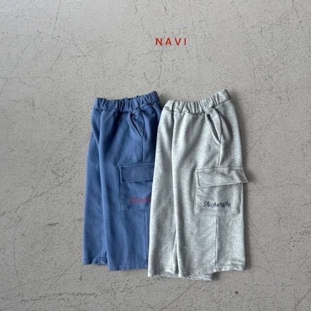 【予約】NAVI ポケットスウェットパンツ 90~160