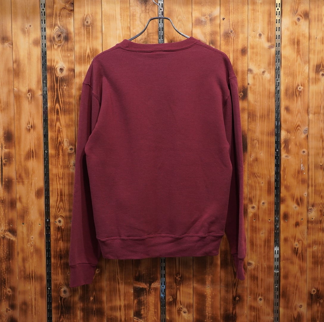 usa製 russell athletic 前V スウェット M/ラッセルアスレチック