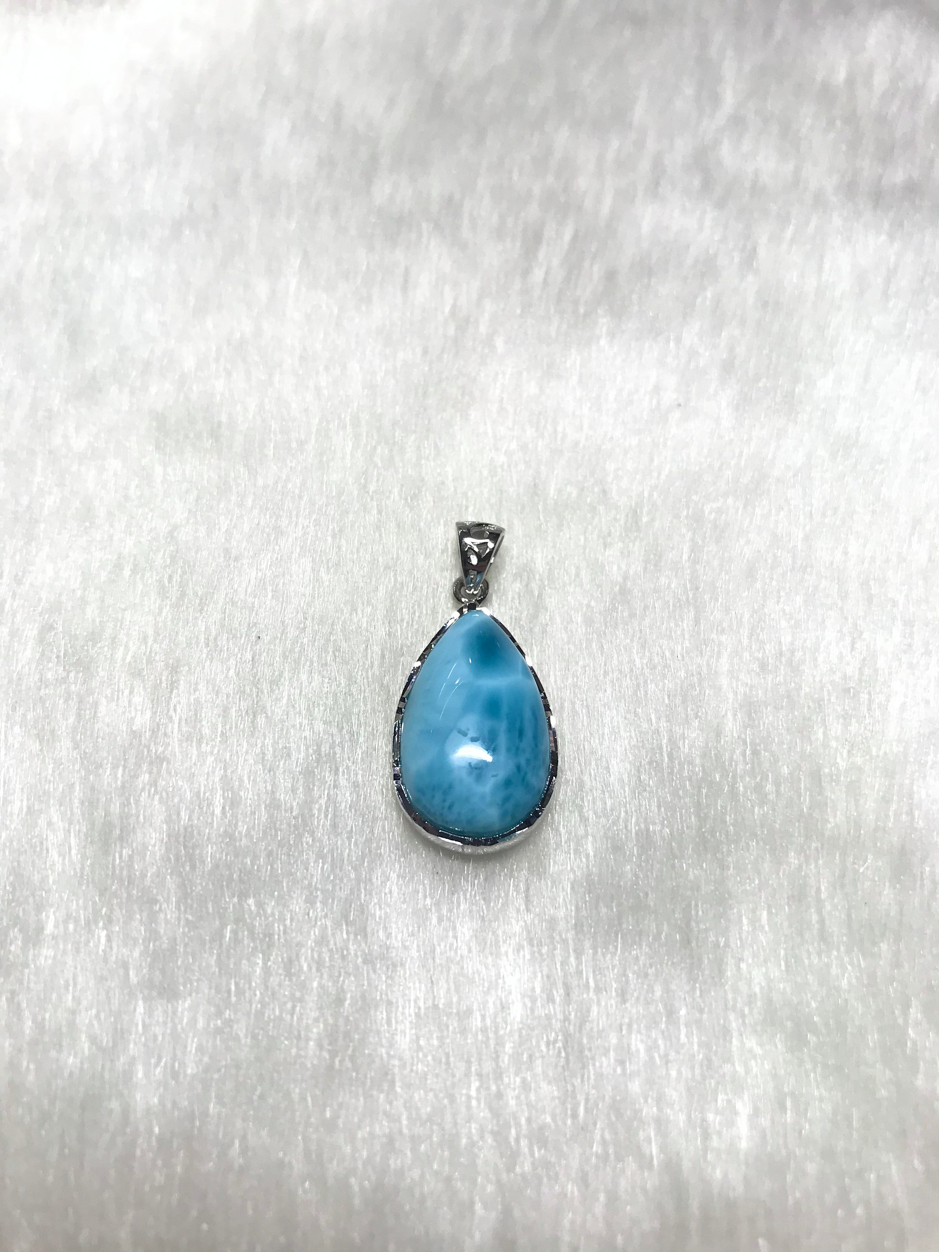 ラリマー ペンダントトップ P-5 ドミニカ共和国