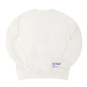 SALE 送料無料 【HIPANDA ハイパンダ】メンズ クルーネック スウェット トレーナー MEN'S CREW NECK SWEAT SHIRT / BLUE・WHITE