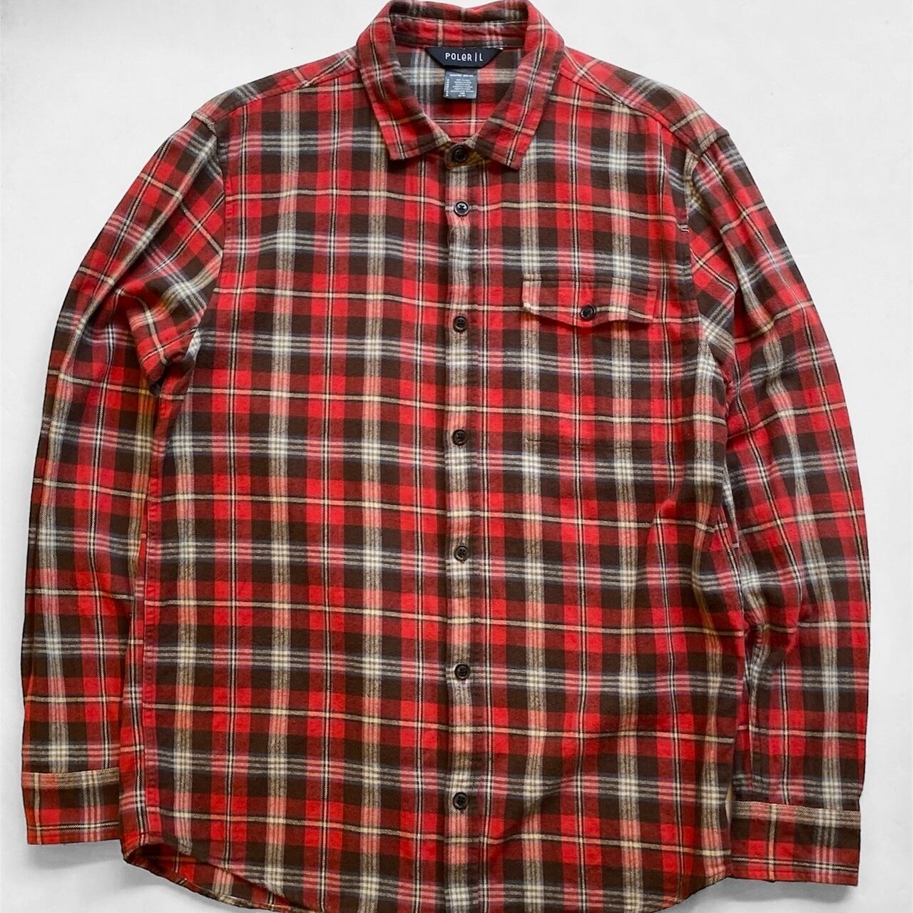 【デッドストック】90s〜00s セントジョンズベイ ヘビーフランネルシャツ L デッドストック】90s〜00s セントジョンズベイ ヘビーフランネルシャツ