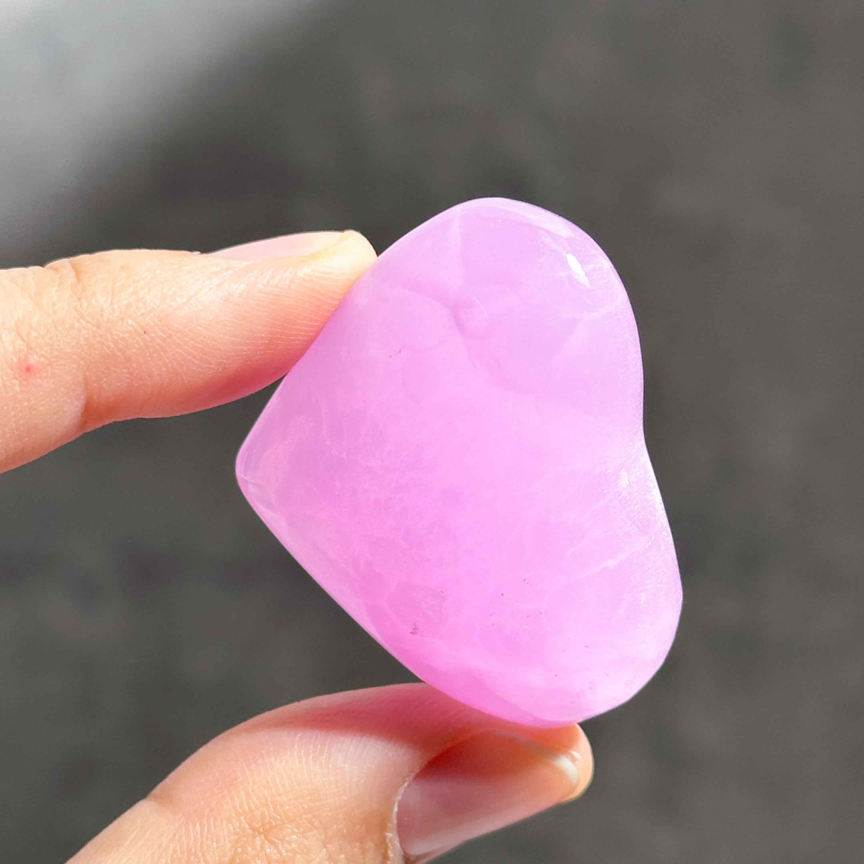 高品質】ピンクアラゴナイト ハート53◇Pink Aragonite◇天然石・鉱物