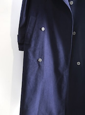 クラシカル ダブルボタン ロングコート