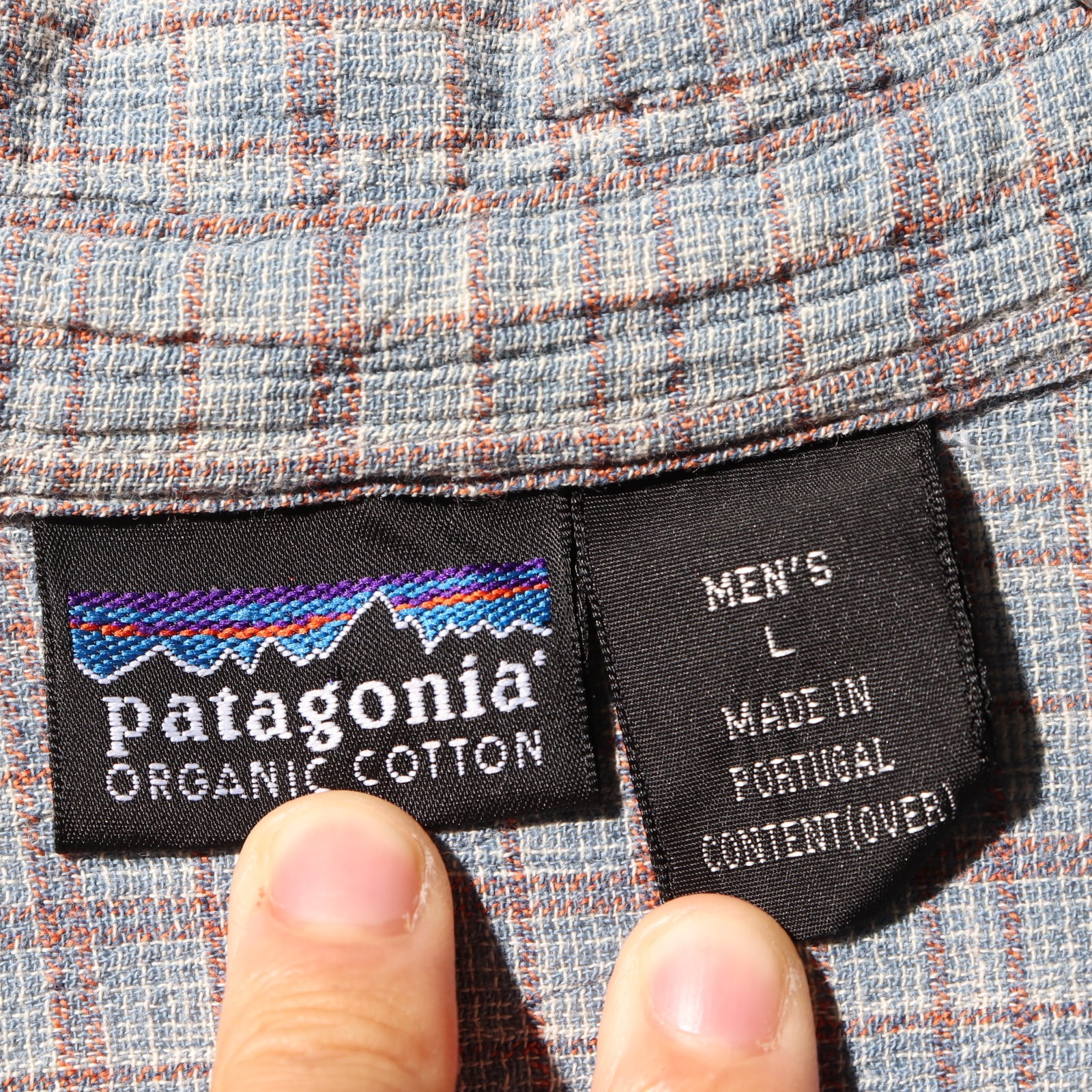 美品 L 01年 Patagonia A/C Yarn Dyed Shirt シャツ パタゴニア  