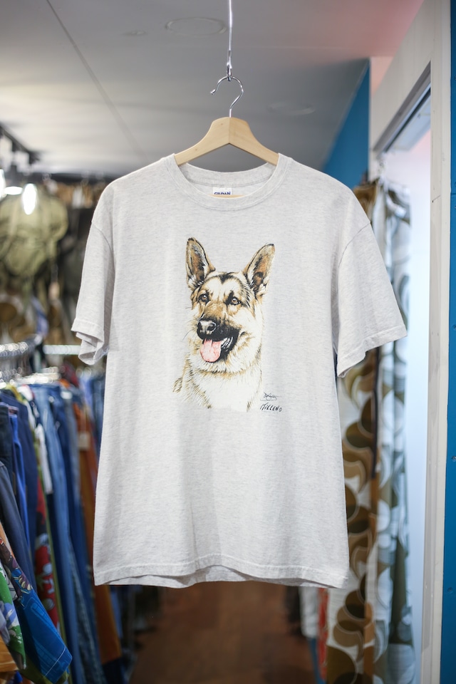 Animal print tee “German shepherd”