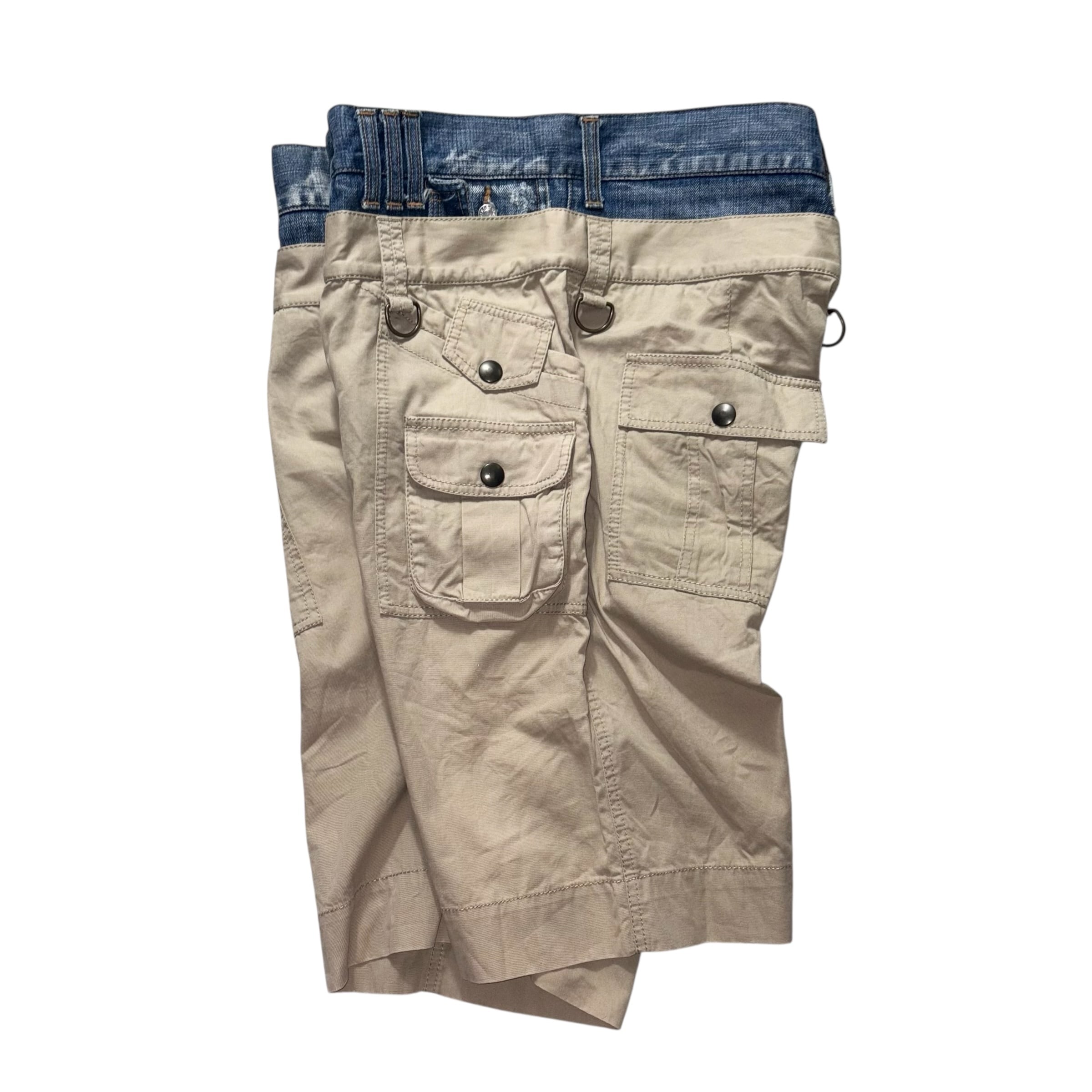 DOLCE&GABBANA denim docking cargo shorts | NOIR ONLINE