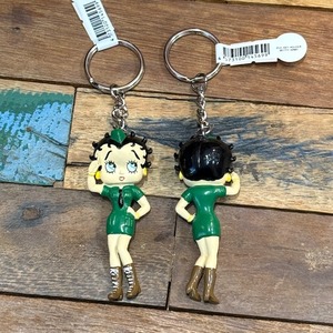 【 BETTY BOOP】PVC キーホルダー