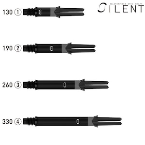 L-SHaft Silent Straight [Black]