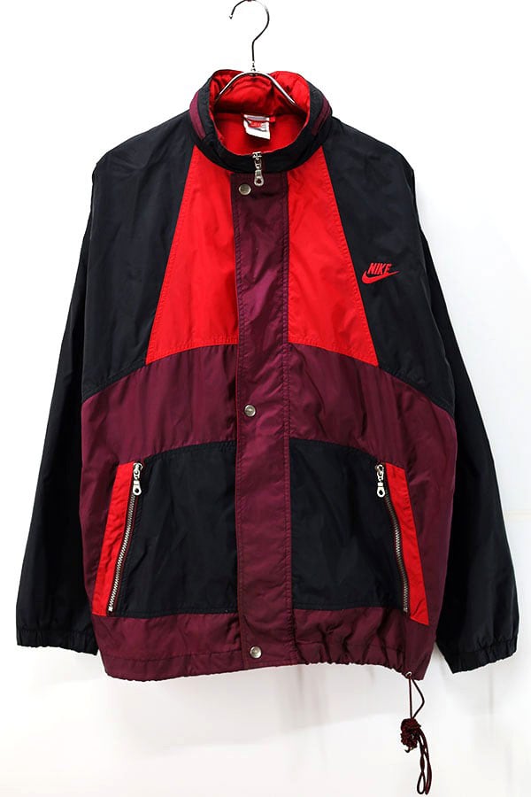希少 NIKE ナイキ 90s 銀タグ ナイロンジャケット XL 古着