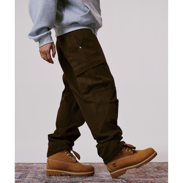 【DRIP6372】SWFI Raised Loose Embroidered Straight Pants