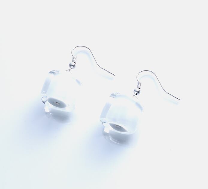 【Le Spezie】スペツィエ ピアス/イヤリング (ホワイト&クリア)