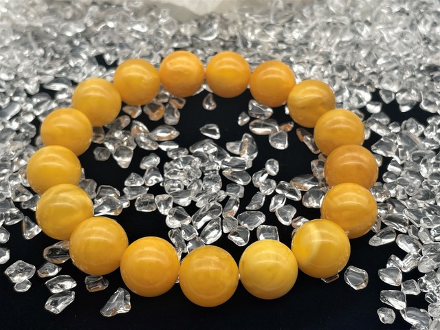 スタンダードブレスレット（蜜蝋琥珀）