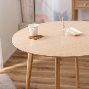 ダイニングテーブル コンパクト ラウンドテーブル カフェテーブル 木製