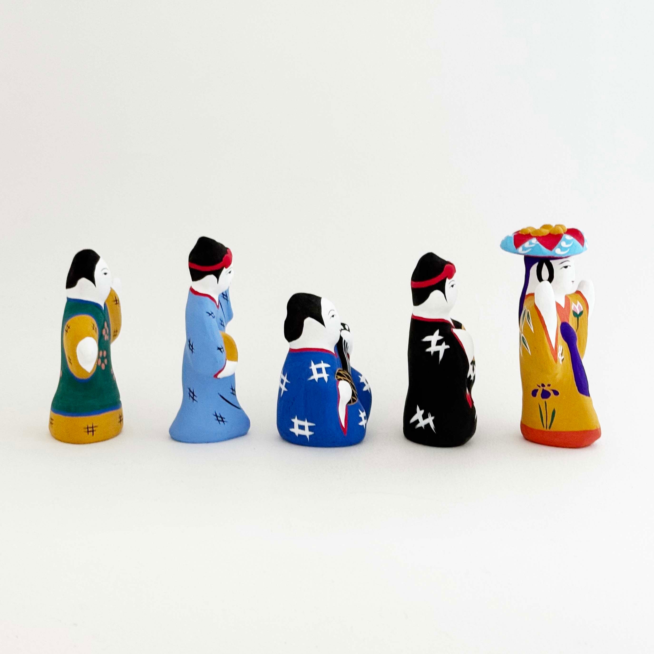 琉球伝統玩具土人形 んーちゃふぅとぅきー(デッドストック)