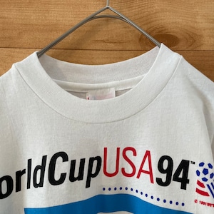 【HANES】90s USA製 FIFA World Cup 94 Tシャツ ギリシャ代表 タグ付き デッドストック US古着