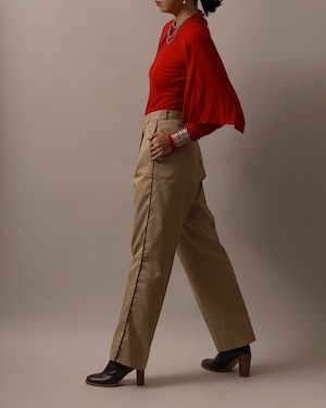 WV Upcycle / Military Line Chinos - Black