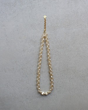 Daniel et Lili 【vintage 60's glass perl necklace】