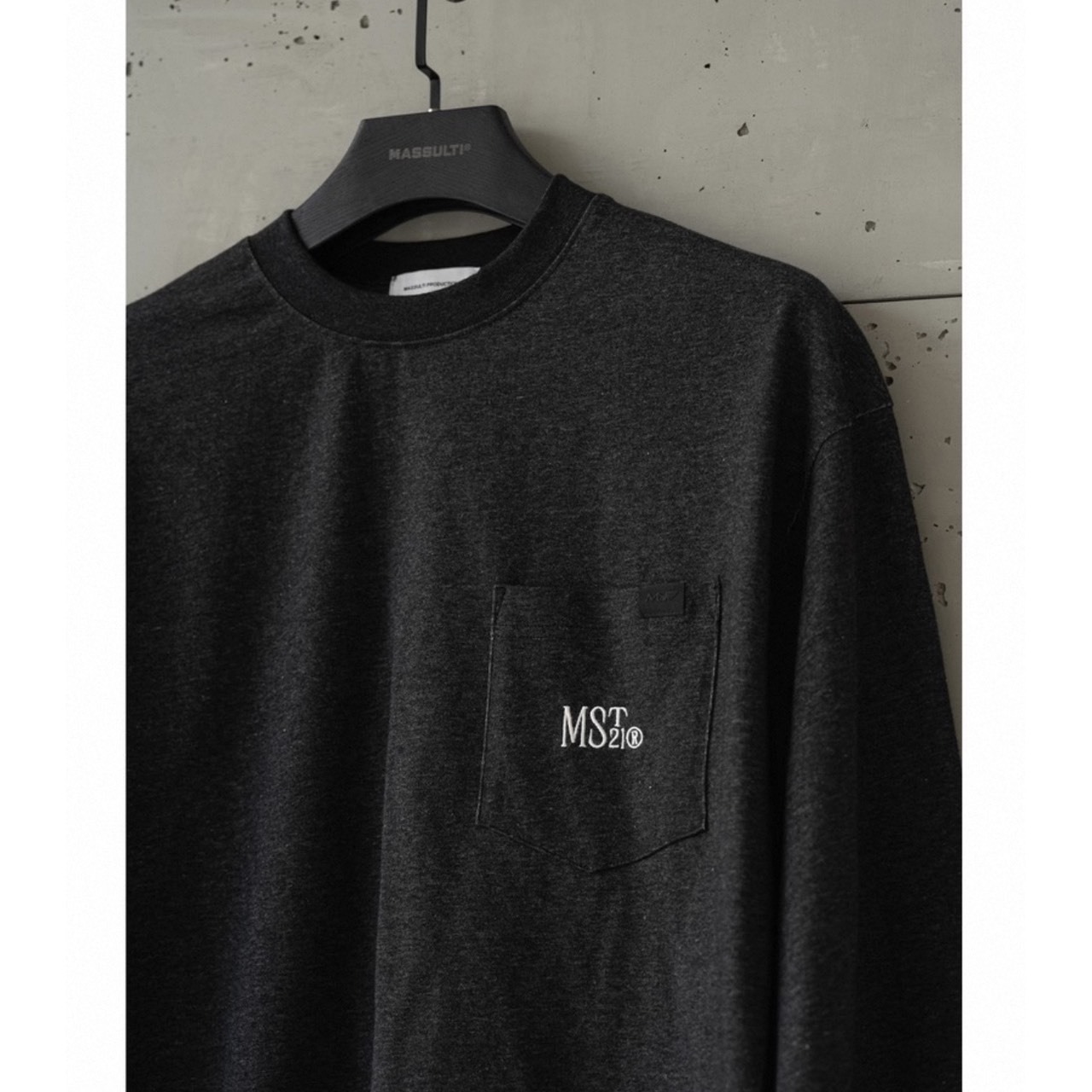Pocket logo long sleeve tee 1155 - 17