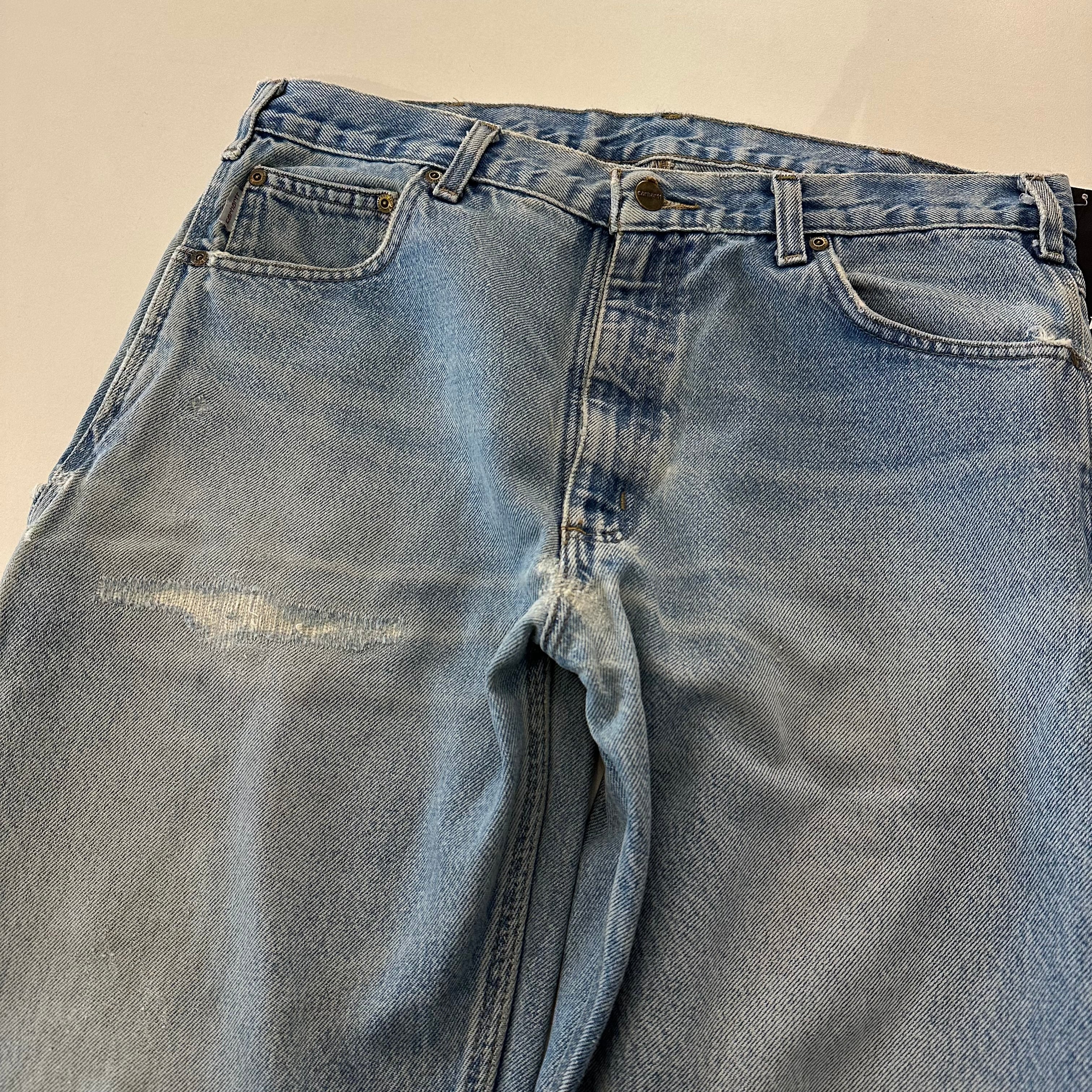 ペ*ン様 90s 00s carhartt denim painter pant 00s〜CARHARTT DENIM PAINTER PANTS (37×32) | BerBerJin Yuhodo