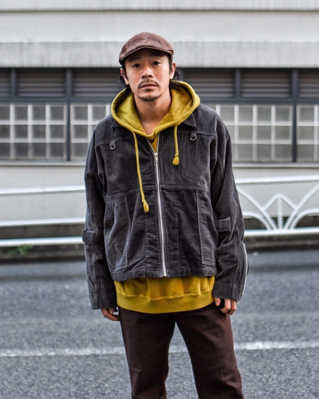 PHINGERIN - Corduroy Bondage Jacket ¥26000+tax | Pay ID